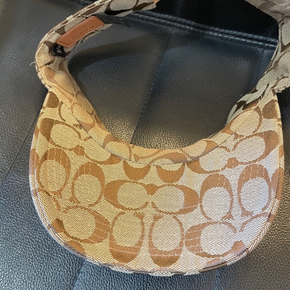 Coach Vintage Y2K Signature C Beige/Tan Visor - Picture 5 of 5